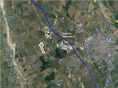 50 ha extraurban land for sale, Ploiesti